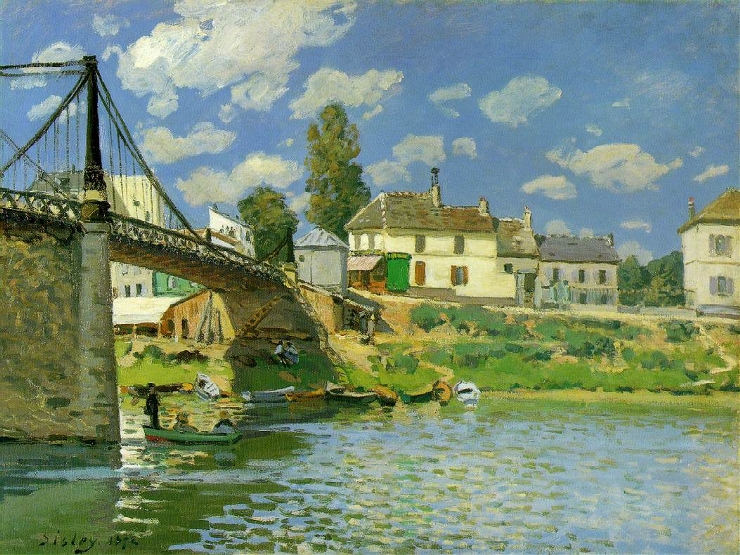 알프레드 시슬레 Alfred Sisley - 그림 같은 풍경 : 네이버 블로그