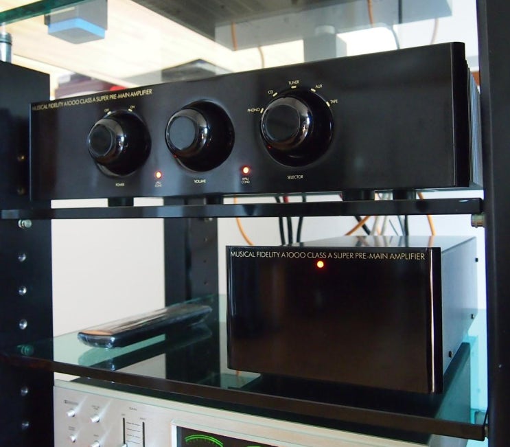 Musical Fidelity A1000 Class A Super PreMain Amplifier 네이버 블로그