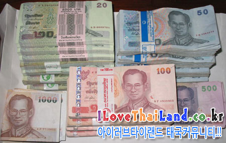 태국바트 환율 계산법 바트종류 네이버 블로그