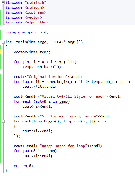 C 11 Range Based For Loop 네이버 블로그