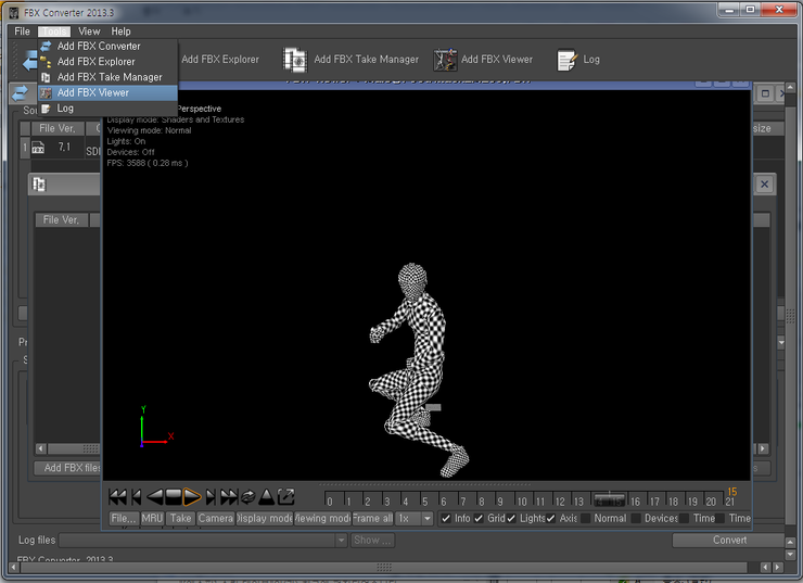 제대로 동작하는 FBX Viewer - Autodesk FBX Converter : 네이버 블로그