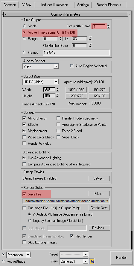 Rendering A Fly Through Animation With V Ray And Backburner Using