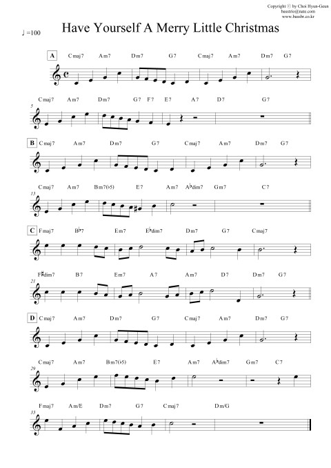 Have Yourself A Merry Little Christmas Jazz Ver have-yourself-a-merry-little-christmas-sheet-music-by-hugh-martin-easy