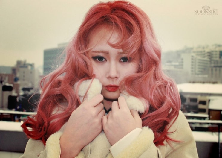 염색 머리 손상