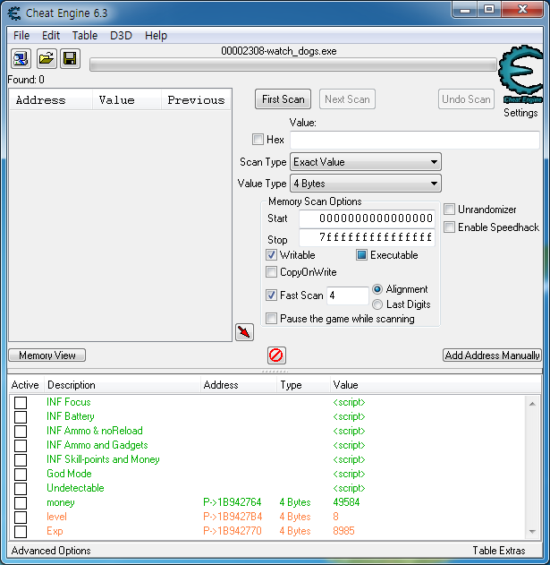 와치독스 V1 0 0 1 치트엔진 Ct파일 네이버 블로그