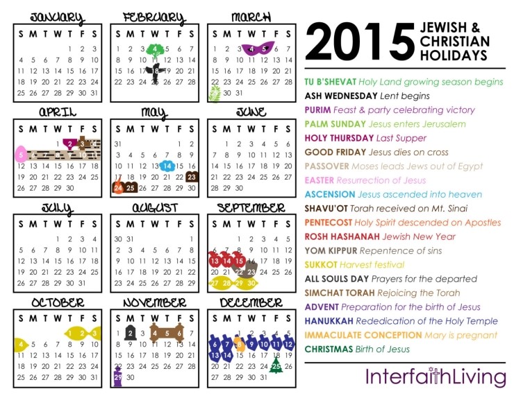 2024 Religious Holidays Calendar Pat Layney