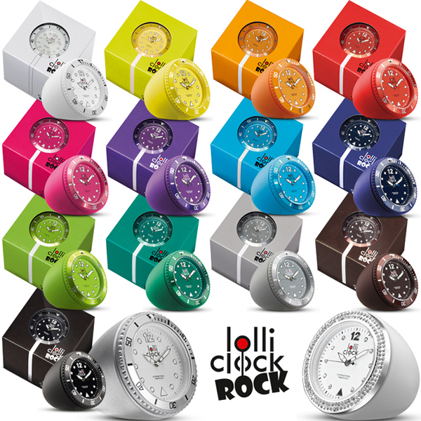 말자동차 컬러풀한 색감의 "lolli clock rock 롤리클락 락" 차량용 탁상용 휴대용 시계 입니다. 네이버 블로그