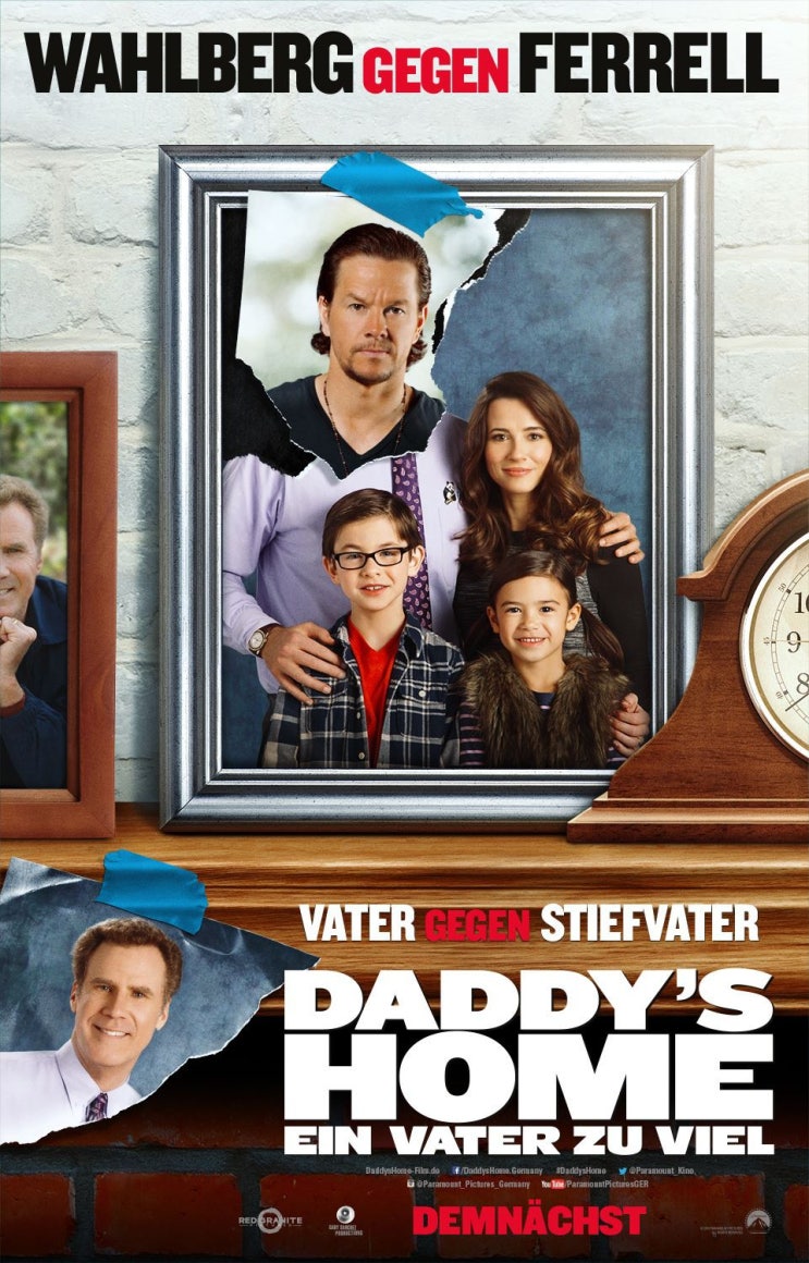대디스 홈 (Daddy's Home) 세번째 최신포스터 / 미국 코미디영화 네이버 블로그