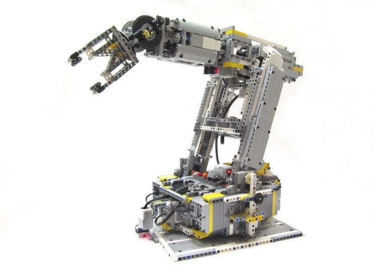 로봇 Ver.로봇암&휴머노이드핸드-5 Brick2014 EV3 6-Axis Robot Arm ...
