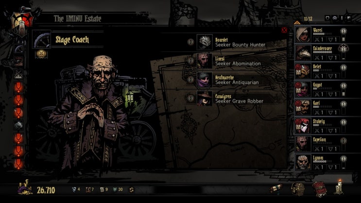 다키스트 던전 Darkest Dungeon 플레이 기록 6 무덤 도굴꾼과 함께 춤을 Apprentice Ruins Medium 5th Week 네이버 블로그