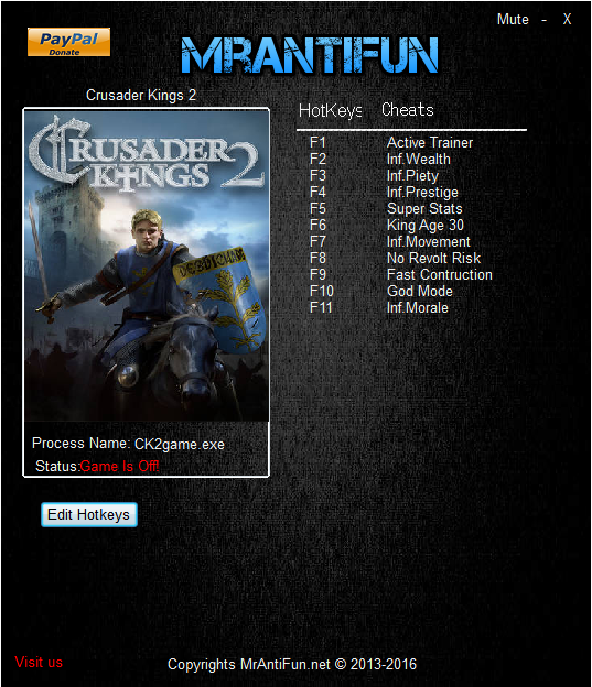 크루세이더 킹즈 2 트레이너 Crusader Kings Ii V2 5 2 10 Trainer Mrantifun 네이버 블로그