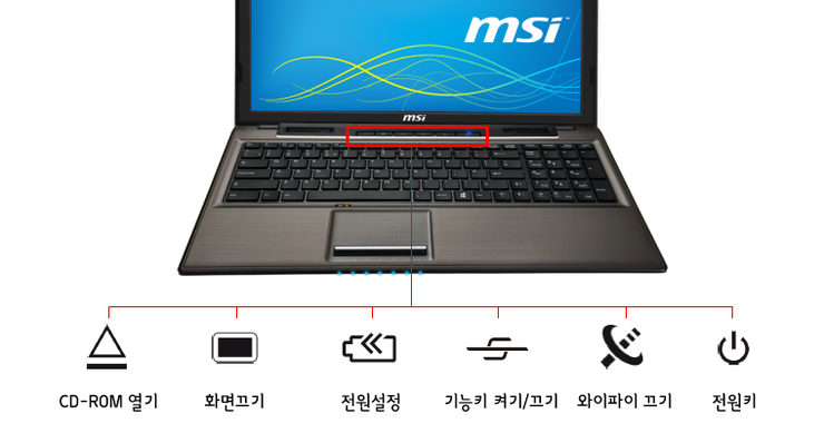 Msi 노트북 펑션키 사용법 Scm System Control Manager 설치 네이버 블로그