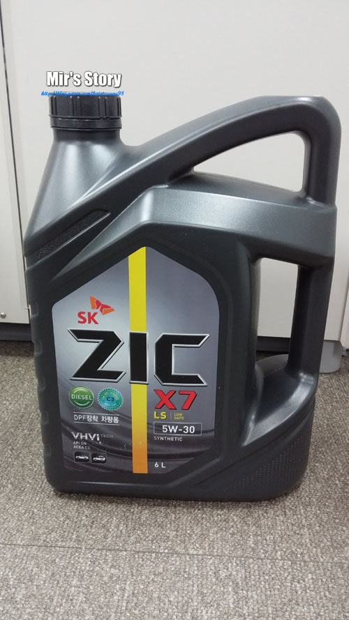 지크 X7 LS 5W30 개봉기 : 네이버 블로그