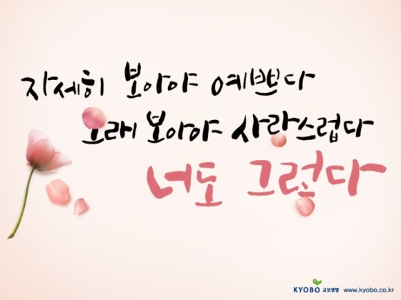 자세히 보아야 예쁘다 오래 보아야 사랑스럽다 네이버 블로그