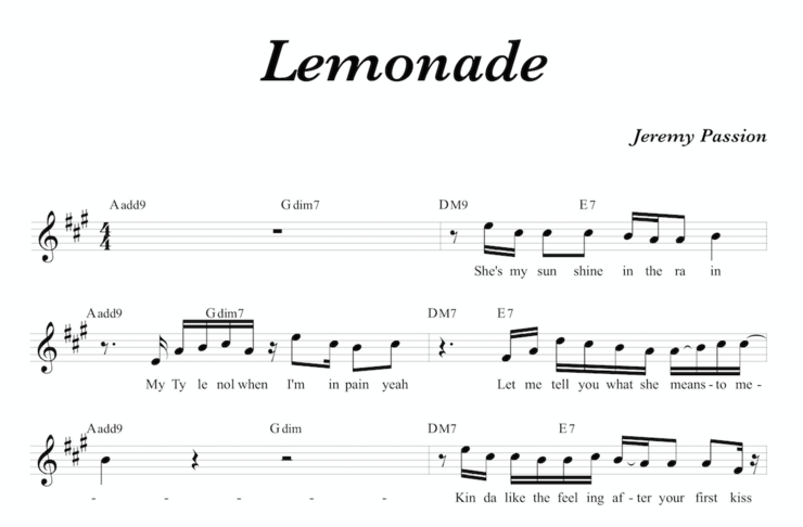 ë³´ì»¬ ìììë³´ ì ì Jeremy Passion Lemonade ë¤ì´ë² ë¸ë¡ê·¸ Free and guaranteed quality with ukulele chord charts, transposer and auto scroller. ë¤ì´ë² ë¸ë¡ê·¸ naver