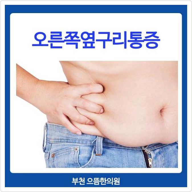 오른쪽 옆구리 통증 원인은 네이버 블로그