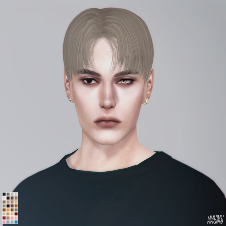 Mmsims Am Hair 12 Shine Mmsims On Patreon Sims Hair S