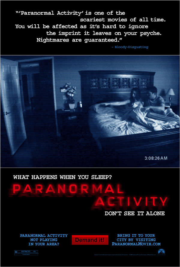 2007 파라노말 액티비티 영화 Paranormal Activity 네이버 블로그