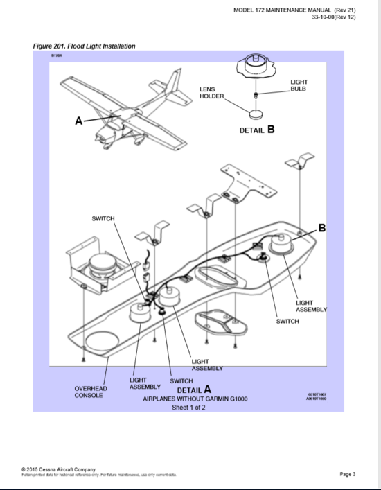 Cessna 172 Maitenance Manual Rev 21 한글 세스나 정비교범