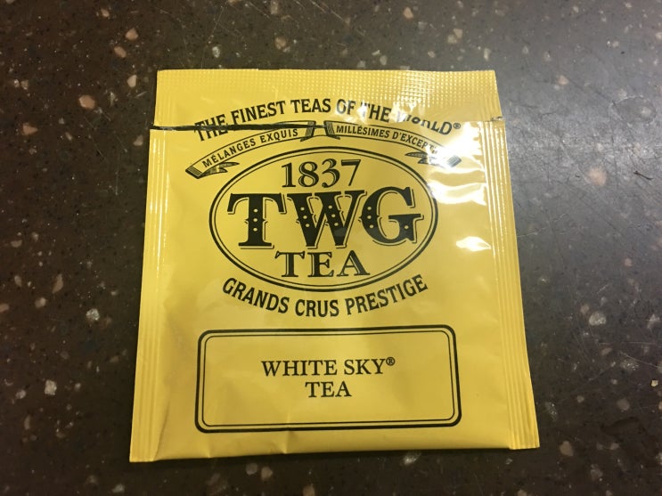 TWG 1837 White Sky Tea 네이버 블로그