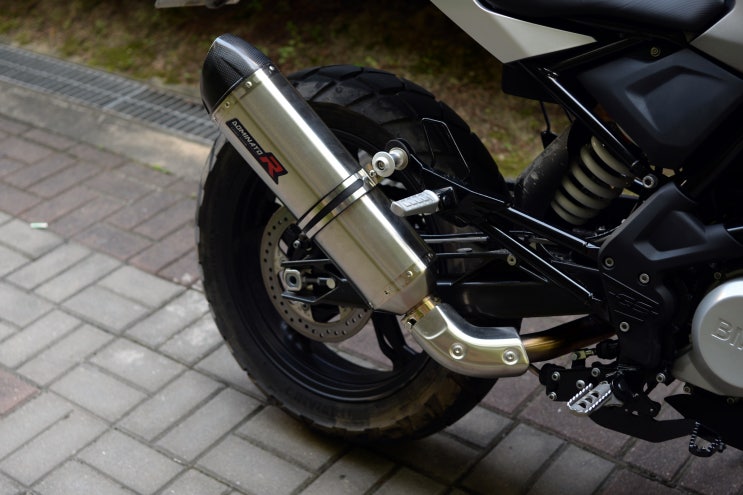 bmw g310gs exhaust