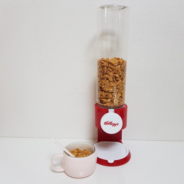켈로그 시리얼 디스펜서 kellogg's cereal dispenser 네이버 블로그