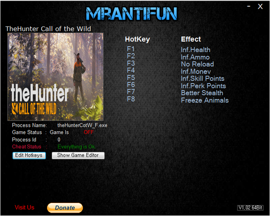 더 헌터 콜 오브 더 와일드 트레이너 The Hunter Call Of The Wild V1 23 8 Trainer Mrantifun 네이버 블로그
