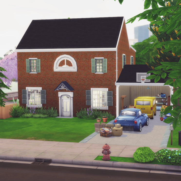 토이 스토리 앤디의 집 Toy Story Andy's House (배포중단) ｜ 심즈4 건축 수피아 하우스 네이버 블로그