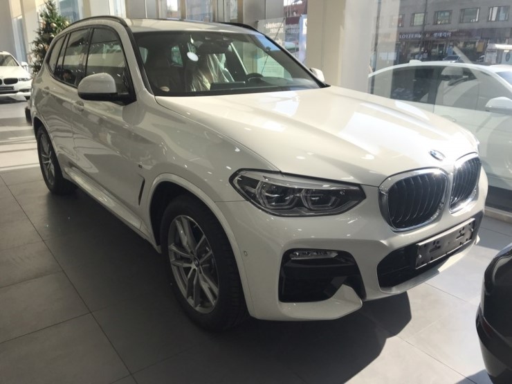 2019 Bmw X3 Xdrive 20d M Sport 알파인 화이트 코냑 시트 네이버 블로그