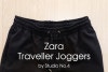 zara traveller joggers