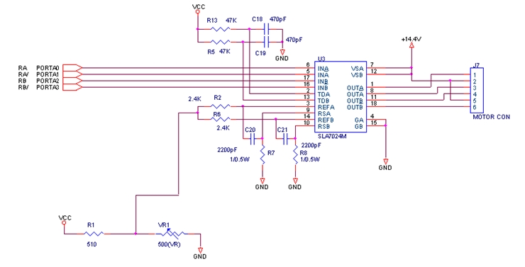 스텝모터 회로도 - SLA7024M : 네이버 블로그